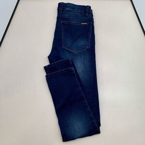 Joe's Jeans girl’s Size 16 Skinny Mid Rise Medium Wash Blue Stretch Denim